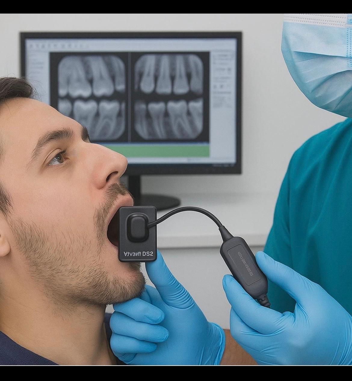 Digital dental imaging equipment used for dental assessment